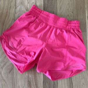 Lululemon Athletica Pink Athletic Shorts Lightweight Performance
